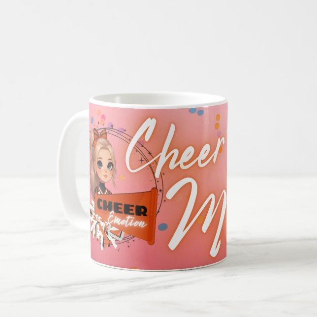 Taza De Café Cheer Mom Mug (Anverso izquierdo)
