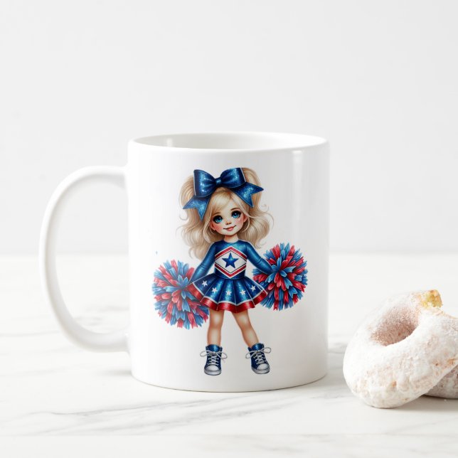 Taza De Café Cheerader Coffee Mug (Con donut)