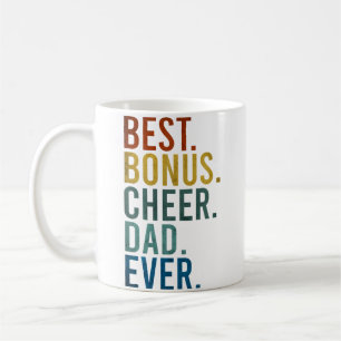 Taza De Café Cheerdancing Mejor Bono Animador Papá Siempre Lide