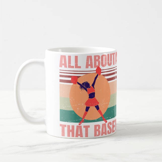 Taza De Café Cheerleader All About That Base Cheerleading (Izquierda)