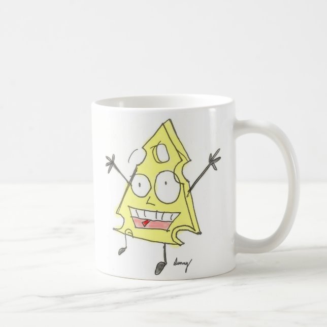 Taza De Café Cheese Mug (Derecha)