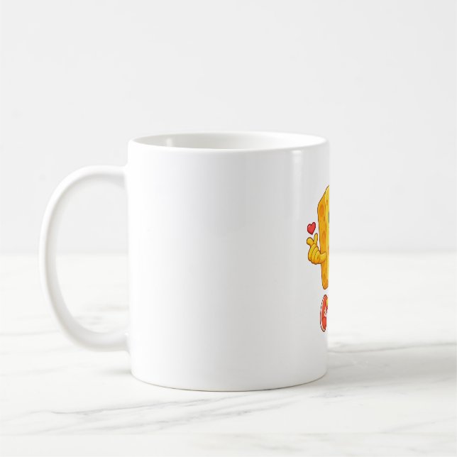 Taza De Café Cheese Sunny Mini Heart (Izquierda)