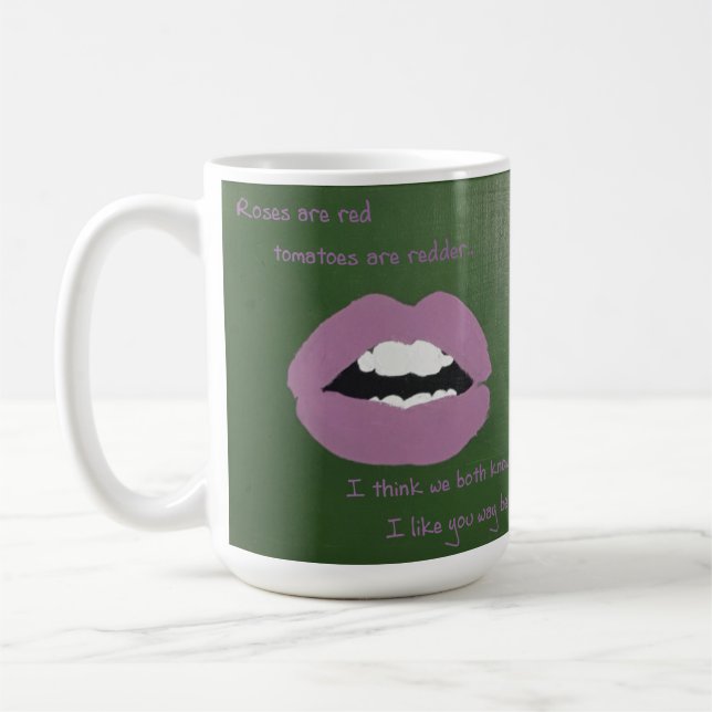 Taza De Café Cheesy Lines for Valentine's (Izquierda)