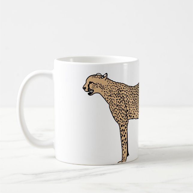 Taza De Café Cheetah (Izquierda)