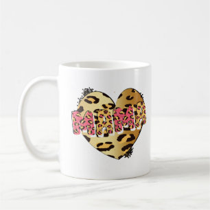 Taza De Café Cheetah Heart Mama