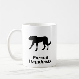Taza De Café Cheetah persigue la felicidad