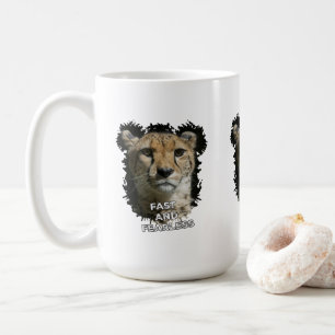 Taza De Café Cheetah Rápido Y Sin Miedo