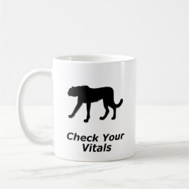 Taza De Café Cheetah Revise Sus Vitales