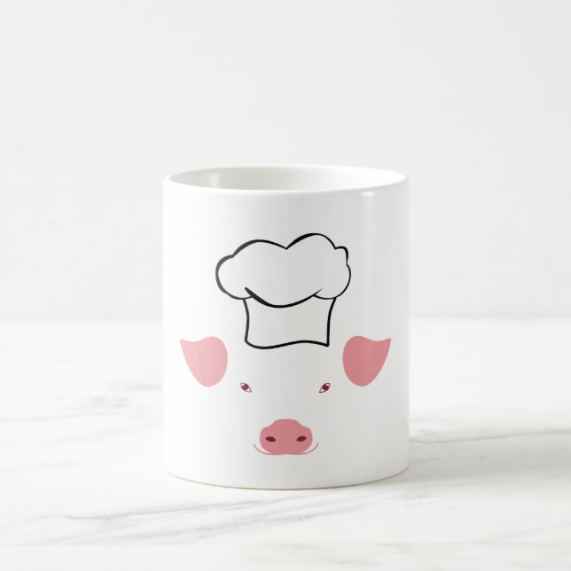 Taza De Café Chef Cerdo (Centro)