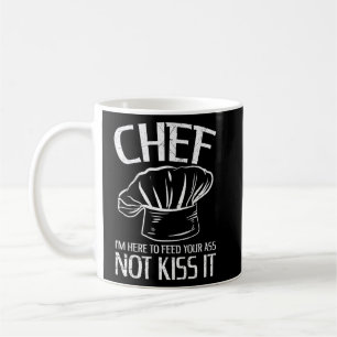 Taza De Café Chef Cocinando Para Un Chef De Cocina