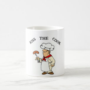 TAZA DE CAFÉ CHEF DE "BESE A LA COCINA"
