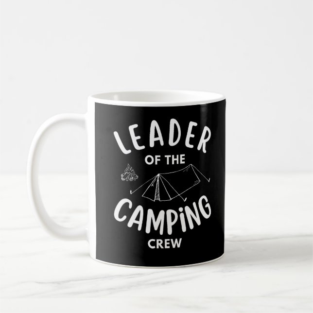 Taza De Café Chef der Camping Crew lustig (Izquierda)