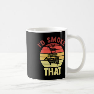 Taza De Café Chef Fumaría Ese Papá Asando a la Parrilla Mamá Fi