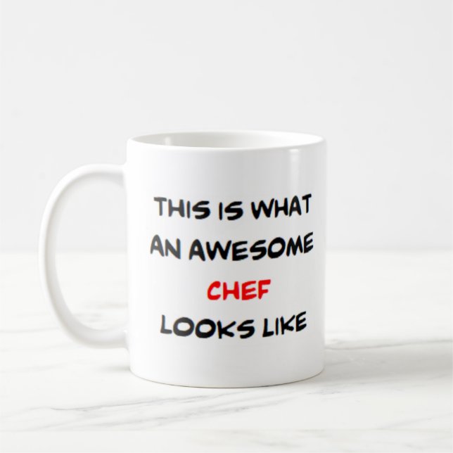 Taza De Café chef, genial (Izquierda)