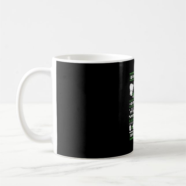 Taza De Café Chef Navidades T Shirt (Izquierda)