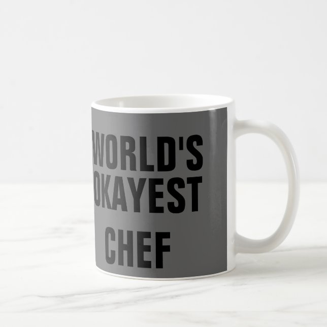 Taza De Café Chef Okayest (Derecha)