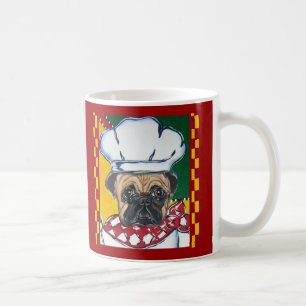 Taza De Café Chef Pug