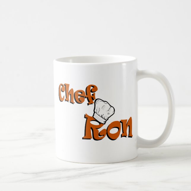 Taza De Café Chef Ron (Derecha)