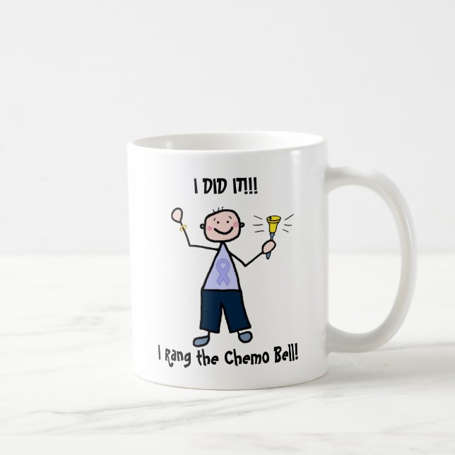 Taza De Café Chemo Bell - general Cancer Male (Derecha)