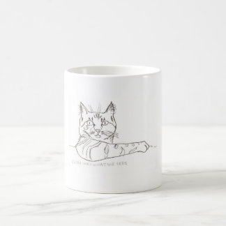 Taza De Café Chera tiene gusto de lo que ella ve