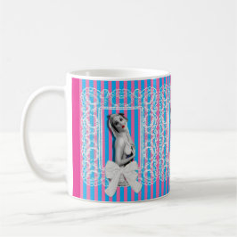 Taza De Café Cherrie Au Lait Sweetshop Cute Retro Pinup Chica