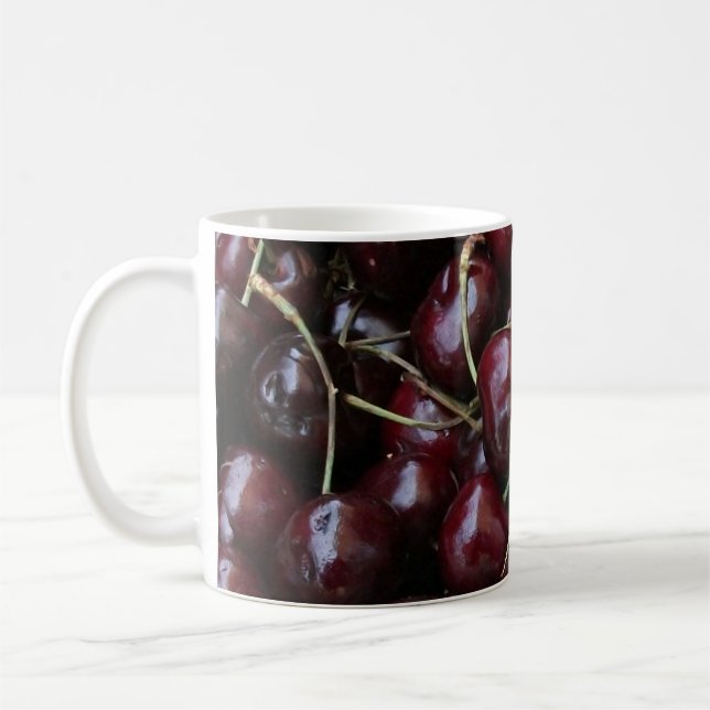 Taza De Café Cherries Mug (Izquierda)