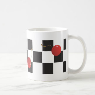 Taza De Café Cherries para tableros de ajedrez