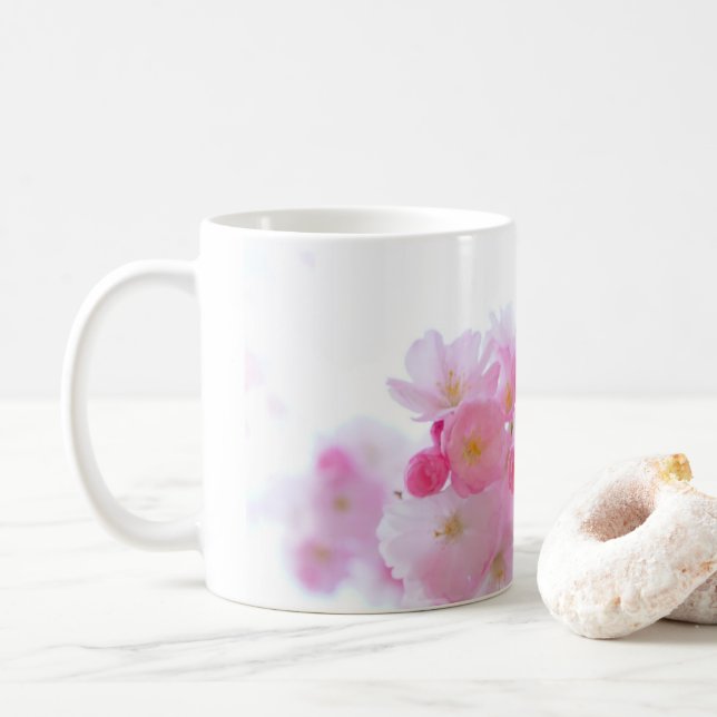 Taza De Café Cherry Blossom Mug (Con donut)