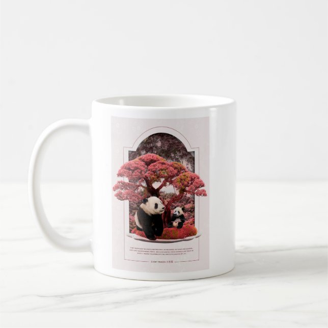 Taza De Café Cherry Blossom Panda (Izquierda)
