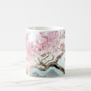 Taza De Café Cherry Blossom Serenade