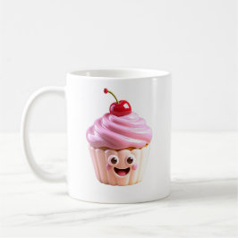 Taza De Café Cherry Cupcake Cutie