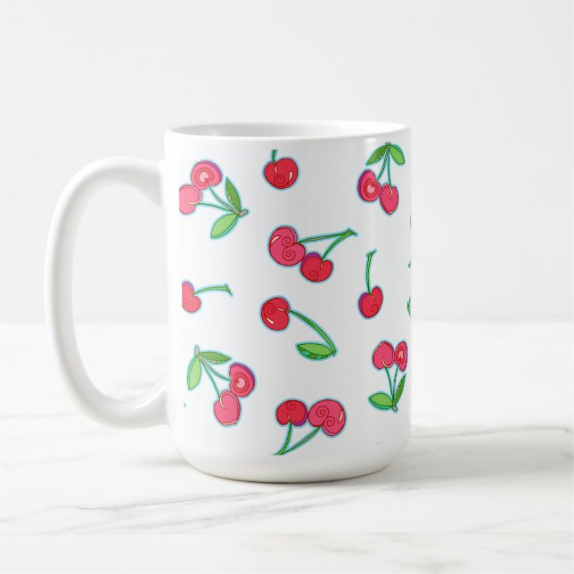 Taza De Café Cherry On Top Mug (Izquierda)