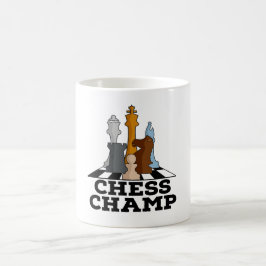 Taza De Café Chess Champ