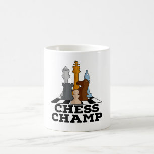 Taza De Café Chess Champ