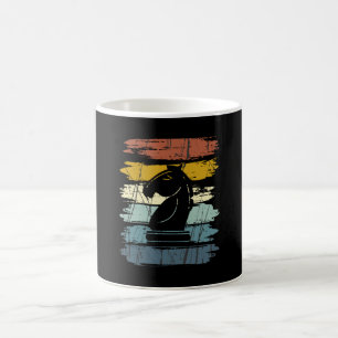 Taza De Café Chess Horse Retro