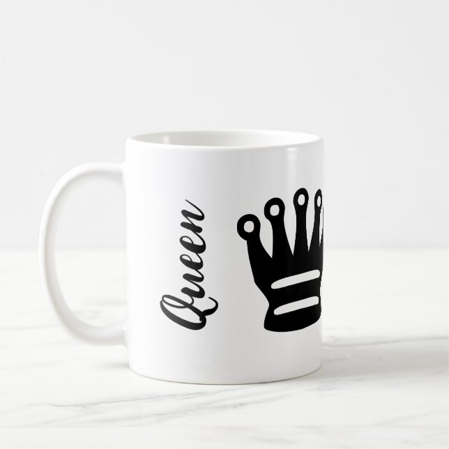Taza De Café Chess Queen (Izquierda)