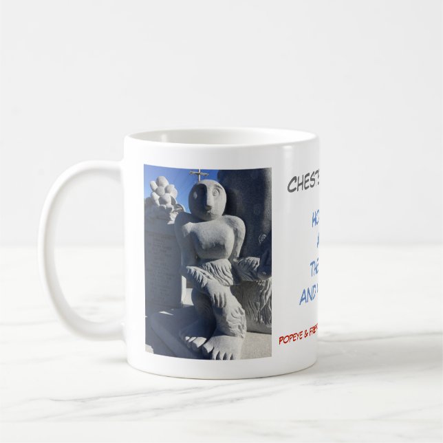 Taza De Café Chester, Illinois - casera de Alicia el matón (Izquierda)