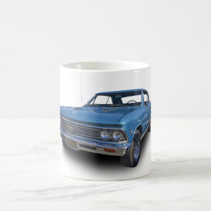 TAZA DE CAFÉ CHEVROLET 1966 CHEVELLE SS