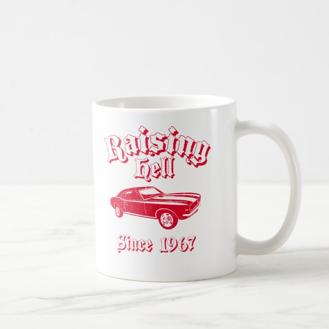 Taza De Café Chevrolet Camaro 1967 SS 396 (Derecha)