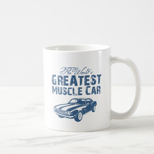 Taza De Café Chevrolet Camaro 1968 Z28 (Derecha)