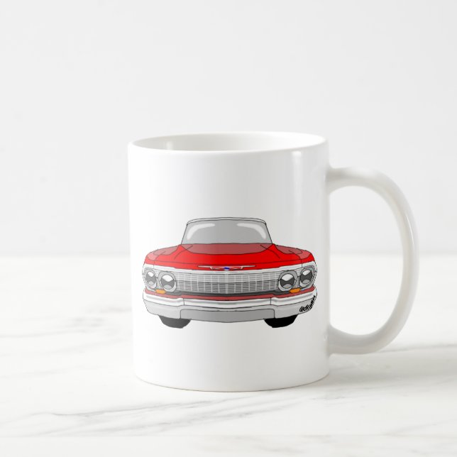 Taza De Café Chevrolet Impala 1963 (Derecha)
