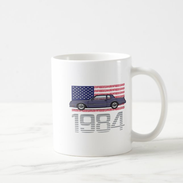 Taza De Café Chevrolet Monte Carlo Blue 1984  (Derecha)