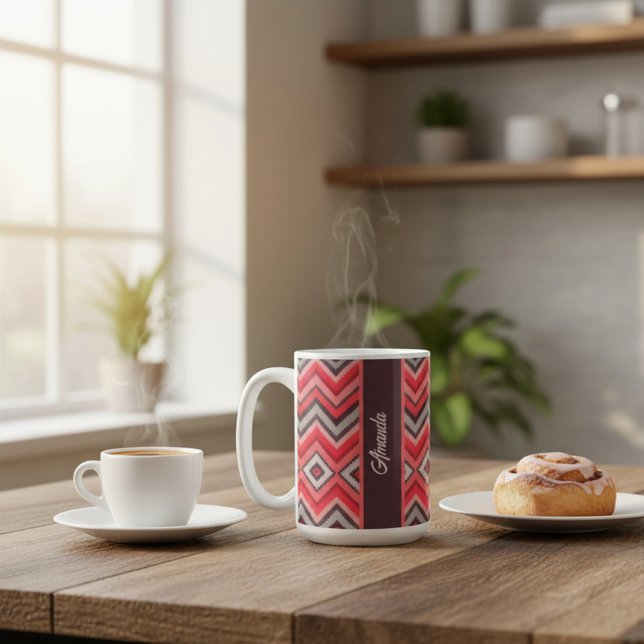 Taza De Café Chevron Cálido (Subido por el creador)