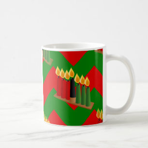 Taza De Café chevron kwanzaa