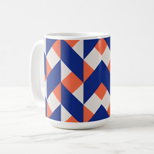Taza De Café Chevron negrita (Anverso izquierdo)