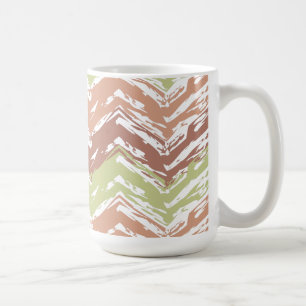 Taza De Café Chevron ZigZag con escrúpulos picantes