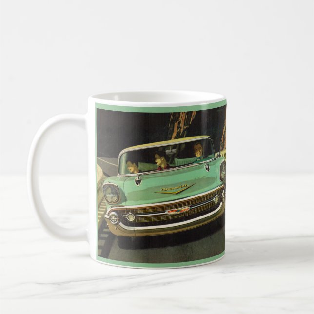 Taza De Café Chevy Bel Air 1957 (Izquierda)