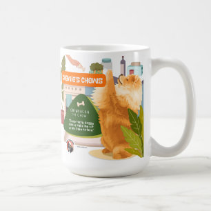 Taza De Café CHEWIE'S CHEWS - CHOW Receta del Museo de Arte