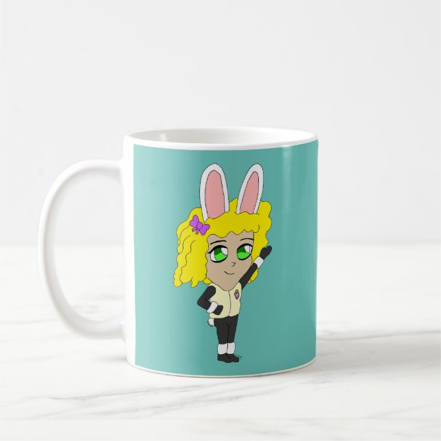 Taza De Café chibi bunnygirl (Izquierda)