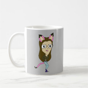 Taza De Café chibi catgirl
